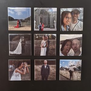 Magnets personnalisés photo faits main atelier artisanal Typ'All Création Nantes